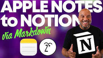Apple Notes to Notion: The Trick Nobody Tells You About