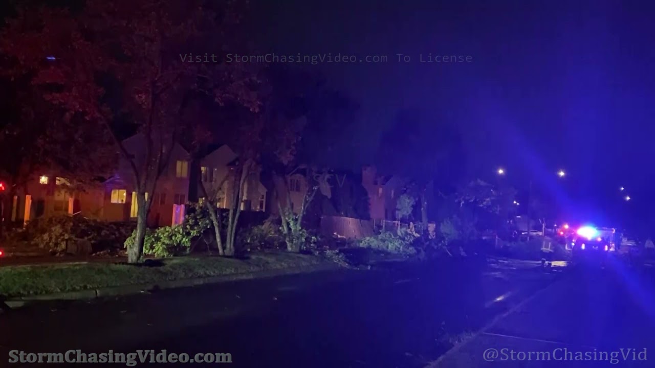 Naperville, IL Overnight Tornado Damage - 6/21/2021