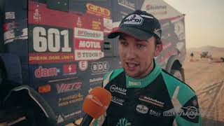 Mitchel van den Brink verliest de leiding in het algemeen klassement