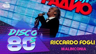 Video thumbnail of "Riccardo Fogli - Malinconia (Disco of the 80's Festival, Russia, 2011)"