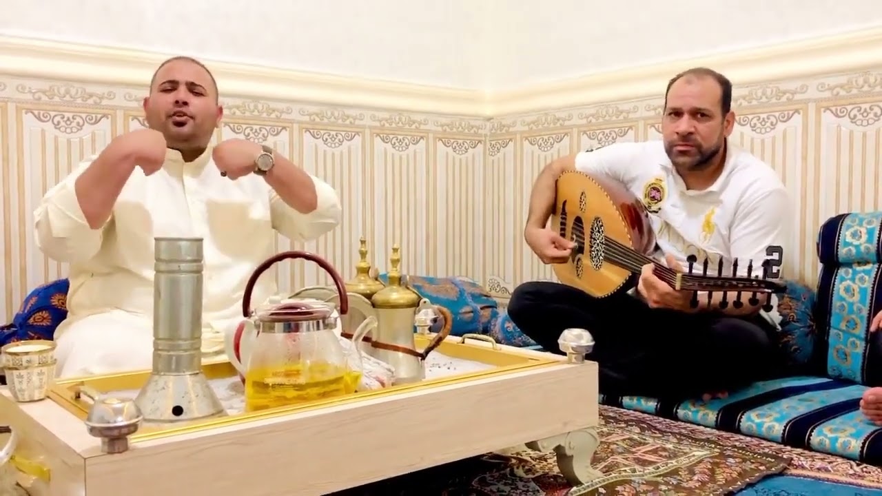 جلسه خاصه الفنان مهدی الساری مع العازفالعود مهدی الساری