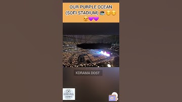 OUR PURPLE OCEAN (SOFI STADIUM)💜💜 #kdramadost  #btsnews #btsarmy #btsupdates #sofistadium #btsshorts