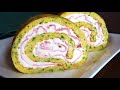 Rolada od Tikvica Sira i Šunke / Zucchini Roll with Cheese and Ham