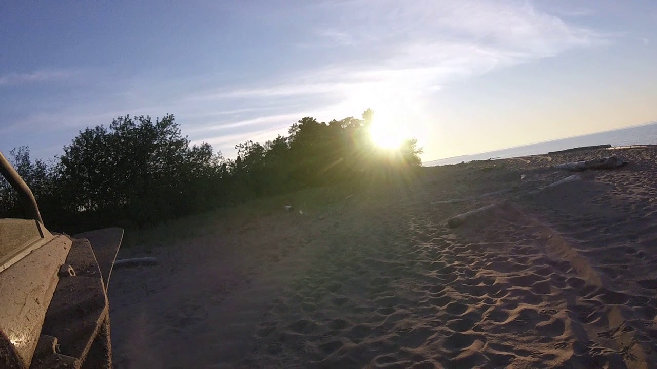 B-Rad rzr1000xp upper michigan mouth of the Huron River 2019