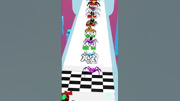 spider run 3D Satisfying gameplay Android IOS