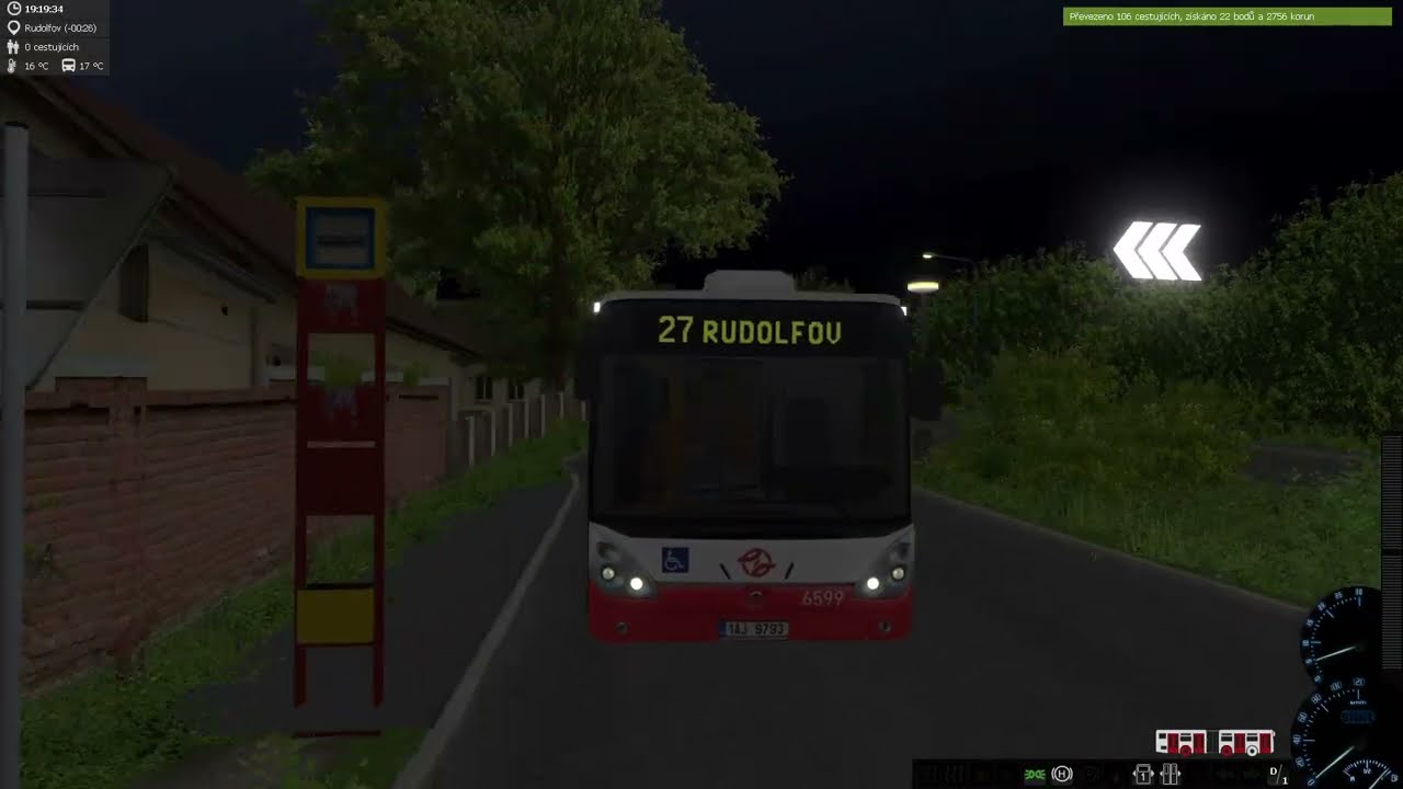 Nová linka 27 s autobusem Iveco Irisbus Citelis 18M od dopravního podniku Hl. města Prahy