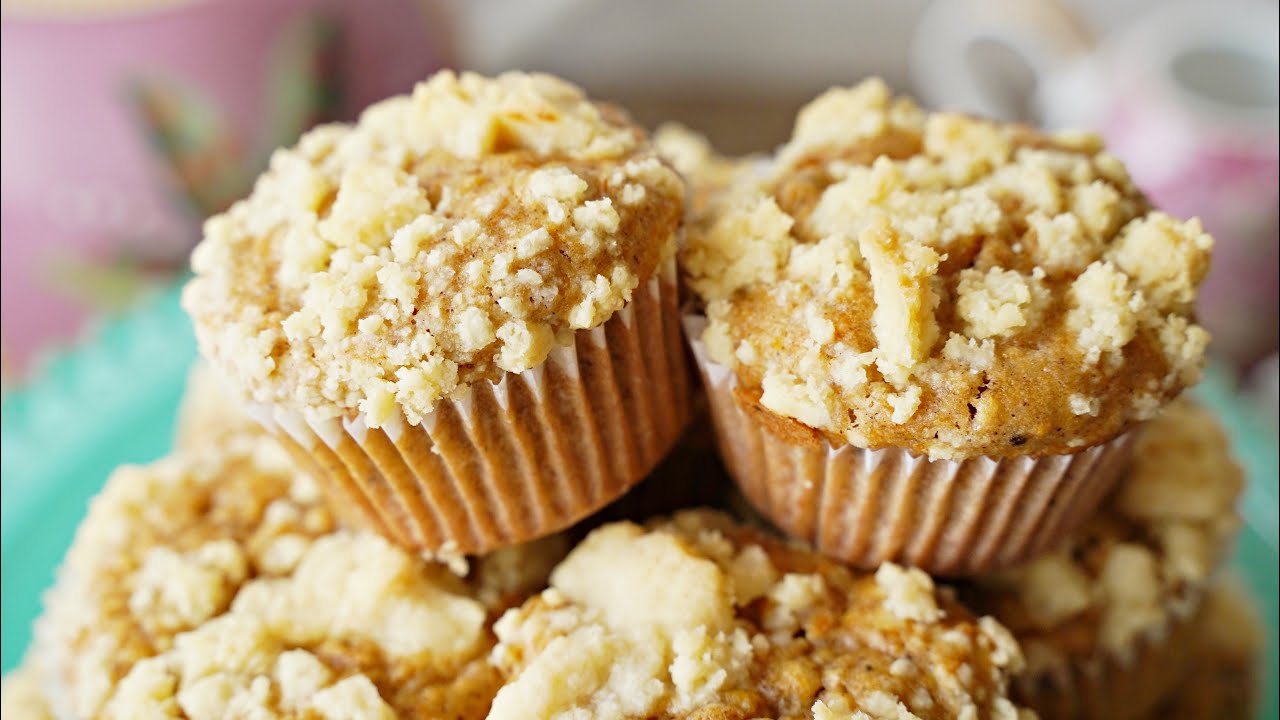 Pyszne Muffinki Marchewkowe z Kruszonką – 