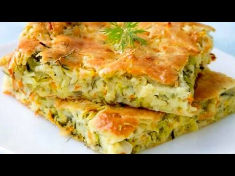 Video: How To Make A Closed Cabbage Pie Without Eggs