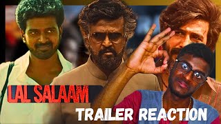 LAL SALAAM - Trailer |REACTION| Superstar Rajinikanth |Aishwarya | Vishnu Vishal| Vikranth|AR Rahman