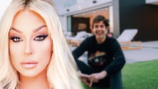 Tana Mongeau calls out fans showing up to new home after moving into David Dobrik’s old house