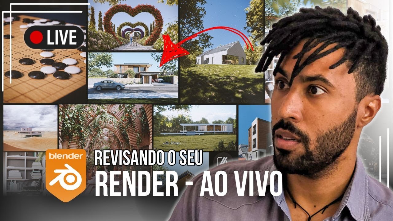 [LIVE] #17 Revisando o SEU render! | RENDER REVIEW - YouTube
