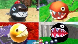 Evolution of - Chain Chomp in Super Mario Games
