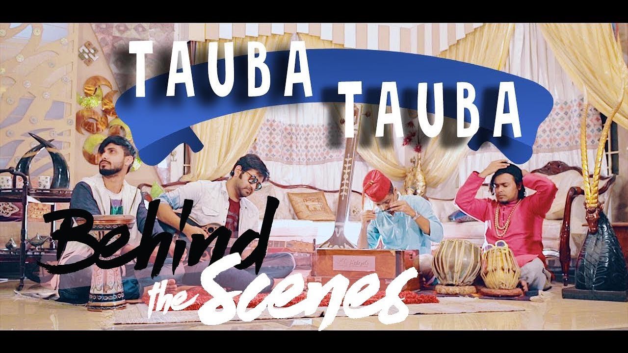 Gaan Friendz TAUBA TAUBA BEHIND THE SCENE YouTube