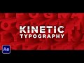 3 Title Kinetic Motion Graphics Techniques in After Effects