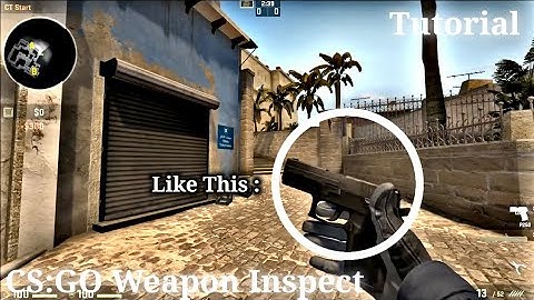 CSGO Weapon Inspect For cs 1.6 || Tutorial