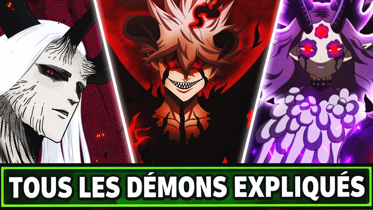 Les Démons de Black Clover EXPLIQUÉS : La Hiérarchie Qui Change Tout