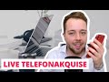 Telefonakquise: Live Telefonat Personalberater Headhunter