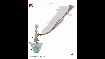 Modelling chains with DEM software