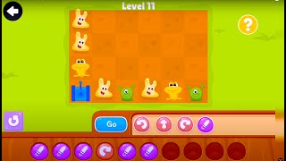 Kidlo Coding Game | TANK Level 01 - 15 Mastering Review | Fun &amp; Education Kids &amp; Young Programmers