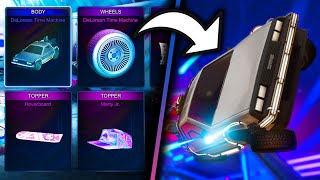 *NEW* BACK TO THE FUTURE BUNDLE IN THE ROCKET LEAGUE ITEM SHOP!