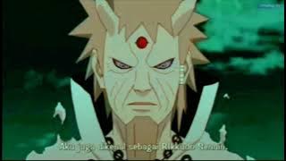 Naruto dan team 7 vs Kaguya sub indo | full fight | full movie