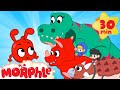 Mila and Morphle Visit Dinosaur Island - My Magic Pet Morphle | +more Kids Videos