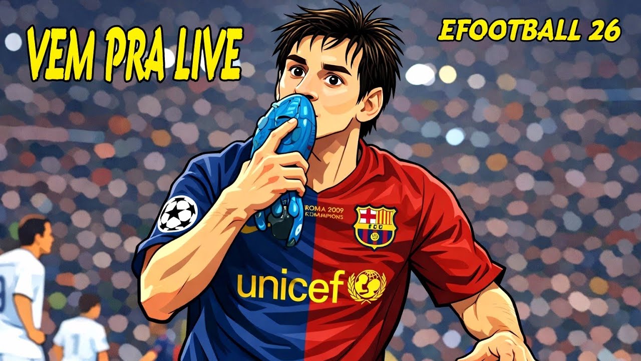 Efootball 2026 AO VIVO - Sabadão de coop com os inscritos, venha para a live