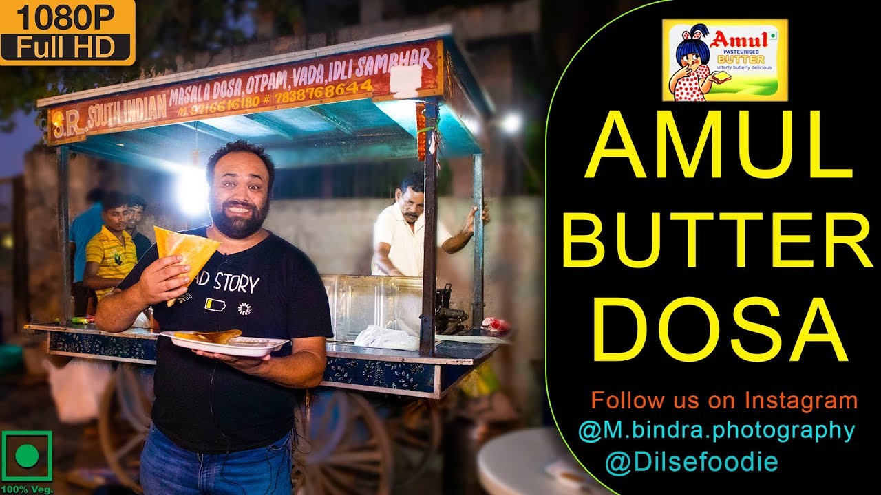 Amul Butter Wala Dosa In 70Rs At Gujranwala Town | Karan Dua | Dilsefoodie Official