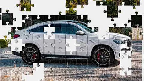Mercedes-Benz GLE Coupe AMG 63S puzzle 104 pieces timelaps