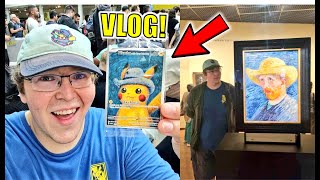 OPENING DAY VLOG! ~ Pokemon Van Gogh Museum Tour