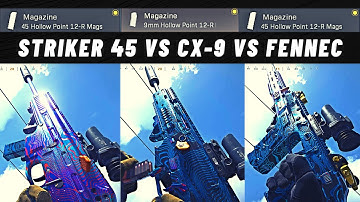 Hollow Points are ONE SHOT | Striker 45 vs CX-9 vs Fennec | WZ Montage | 1000 Subscriber Special!!