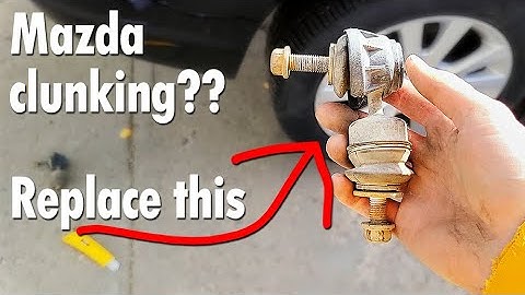 Rear Clunking Noise in your Mazda? Check this out!