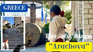 🇬🇷 THE 265 STEPS!!! ARACHOVA , GREECE | MOUNT PARNASSOS | WHAT TO DO IN GREECE