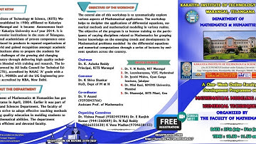 Day-4 FDP on Mathematical Modeling and Numerical Techniques
