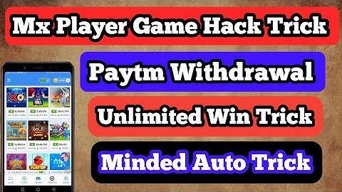 Mx Player New Game Hack Trick 2021 || Mx Player Unlimited Trick