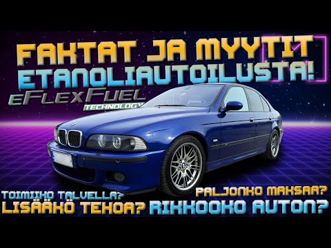 E85 ETANOLISPESIAALI: KOEAJOSSA - BMW E39 M5 -01 (4K)