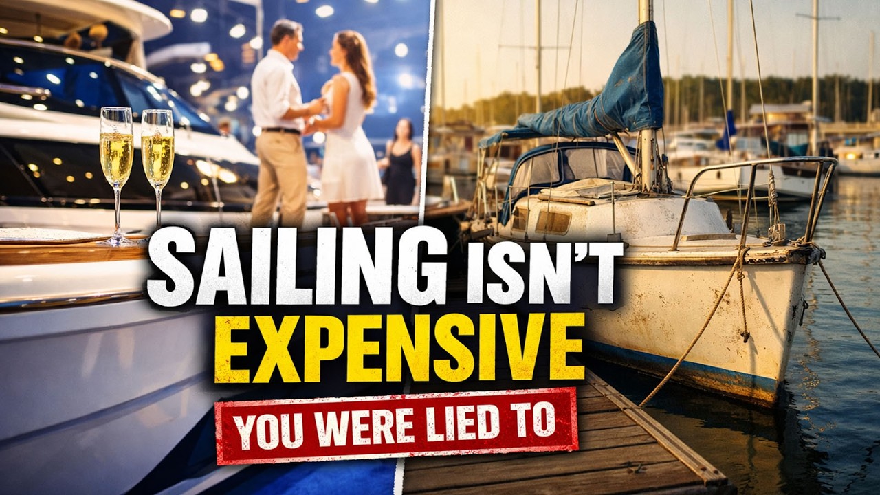 ⁣Sailing Isn’t Expensive — Why the Boating Industry Wants You to Believe It's Expensive.