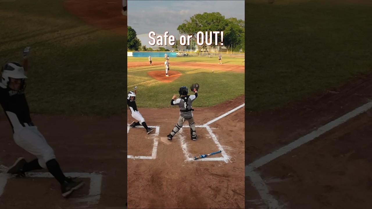 Safe or Out? What do you think? 