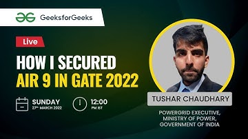 How I Secured AIR 9 in GATE