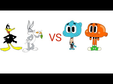 Mugen Bugs Bunny Daffy Duck Vs Gumball Darwin