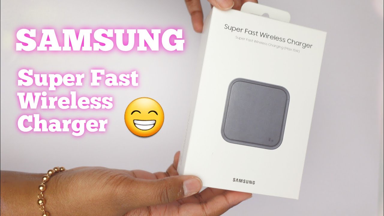 Samsung Super Fast Wireless Charger - YouTube