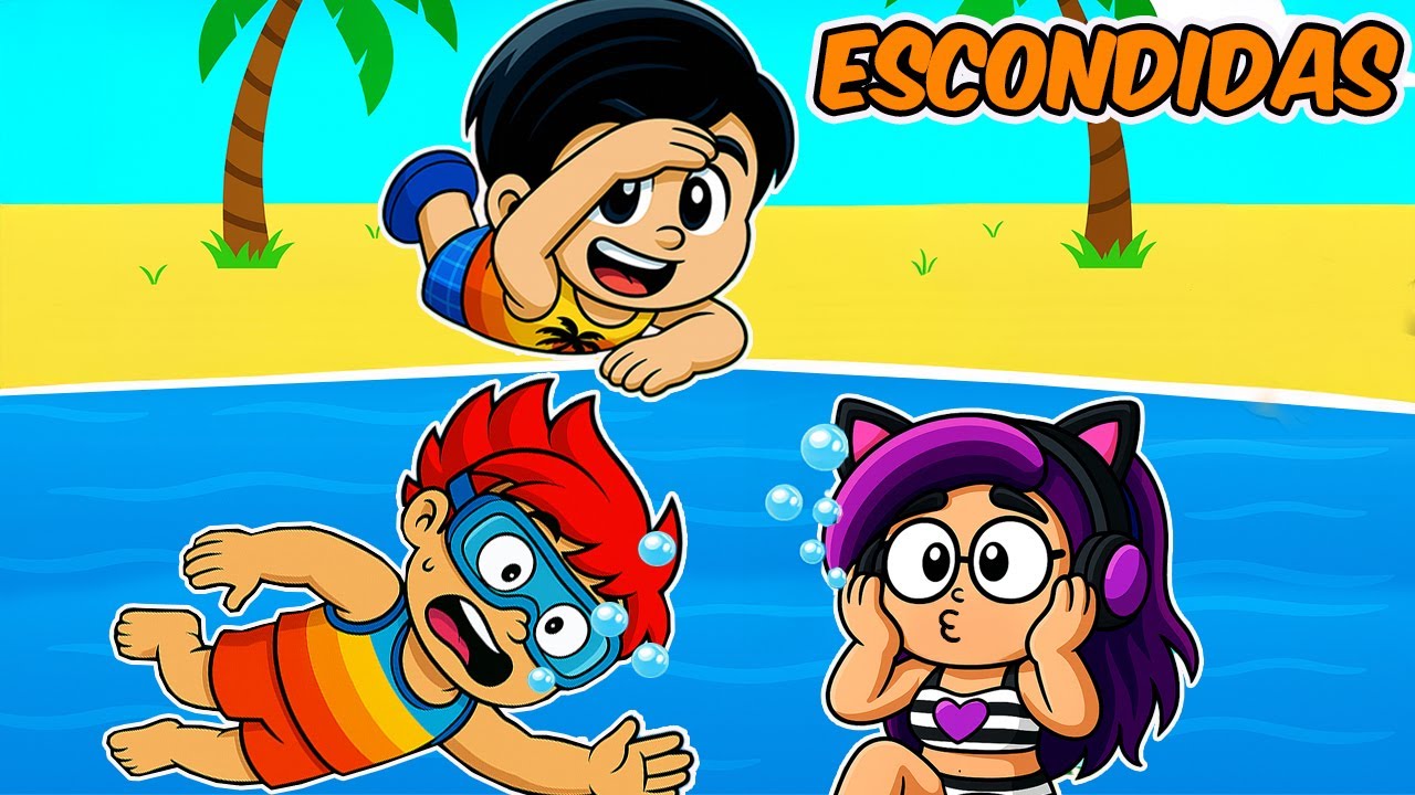 ESCONDIDAS EN LA PLAYA DE BROOKHAVEN | Kori Roblox