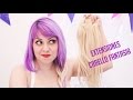 Extensiones para cabello fantasia y cómo teñirlas / Irresistible Me