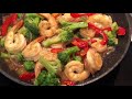 SHRIMP BROCCOLI  in Oyster Sauce