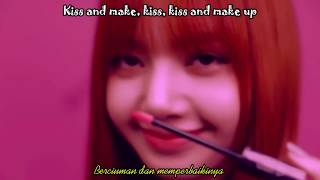 BLACKPINK & DUA LIPA – 「KISS AND MAKE UP」  Lirics   Sub Indo