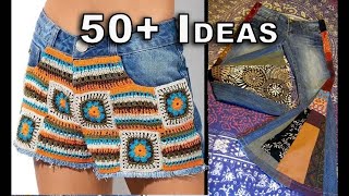 50+ Ideas to Turn Your OLD JEANS into Fashion Masterpieces