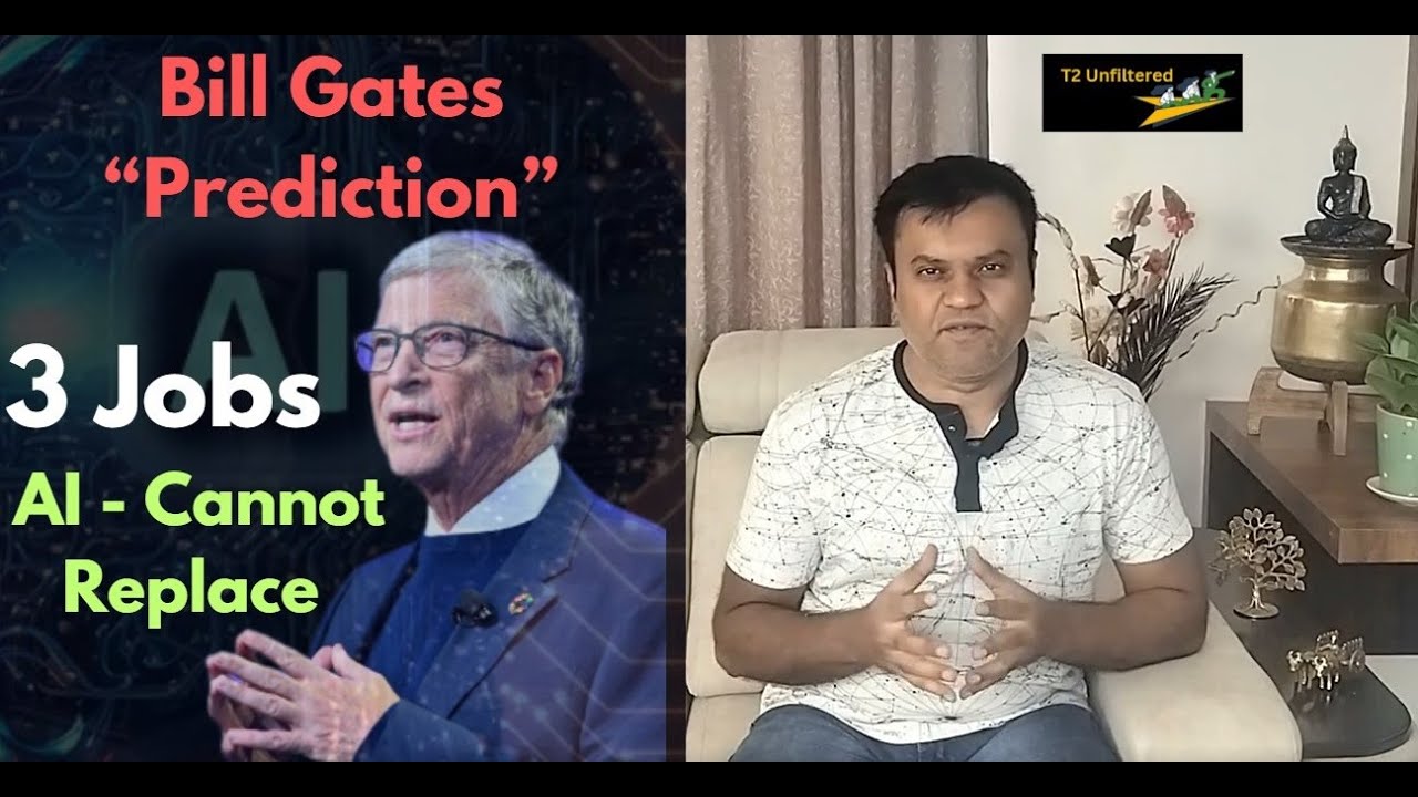 3 Jobs AI Can’t Replace (Yet!) – Bill Gates Prediction#AI # ...