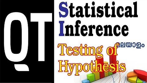 #StatisticalInferenceMalayalam, #Testing of Hypothesis Malayalam, #QT #JRFCommerce, #NET