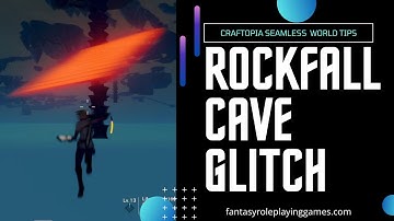 Craftopia Seamless World - Rockfall Cave Glitch | Falling Forever | No Return To Starting Point