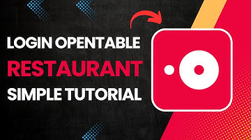 How to Login in Opentable Restaurant?